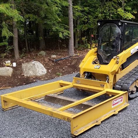 domor skid steer grader|heavy duty tow behind grader.